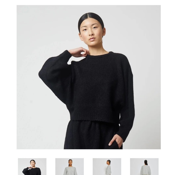 Atelier Delphine alpaca balloon sleeve sweater - Picture 4 of 7